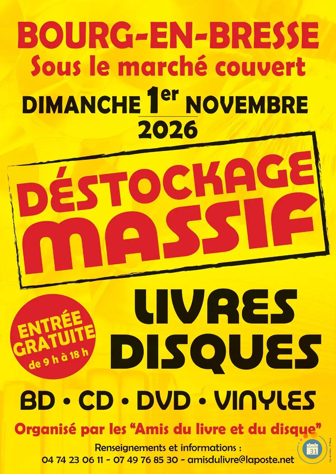 Image Déstockage Massif Livres-Disques (photo 1)