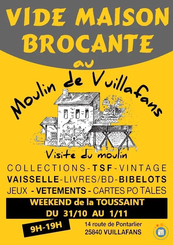 Image vide maison brocante au moulin de Vuillafans (photo 1)