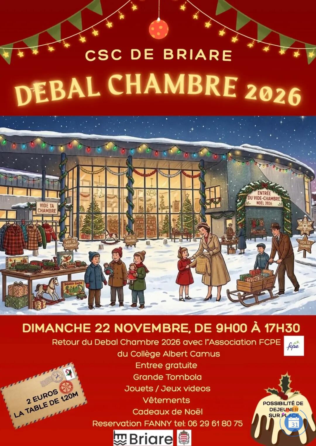 Image Vide ta chambre 2026 (photo 1)