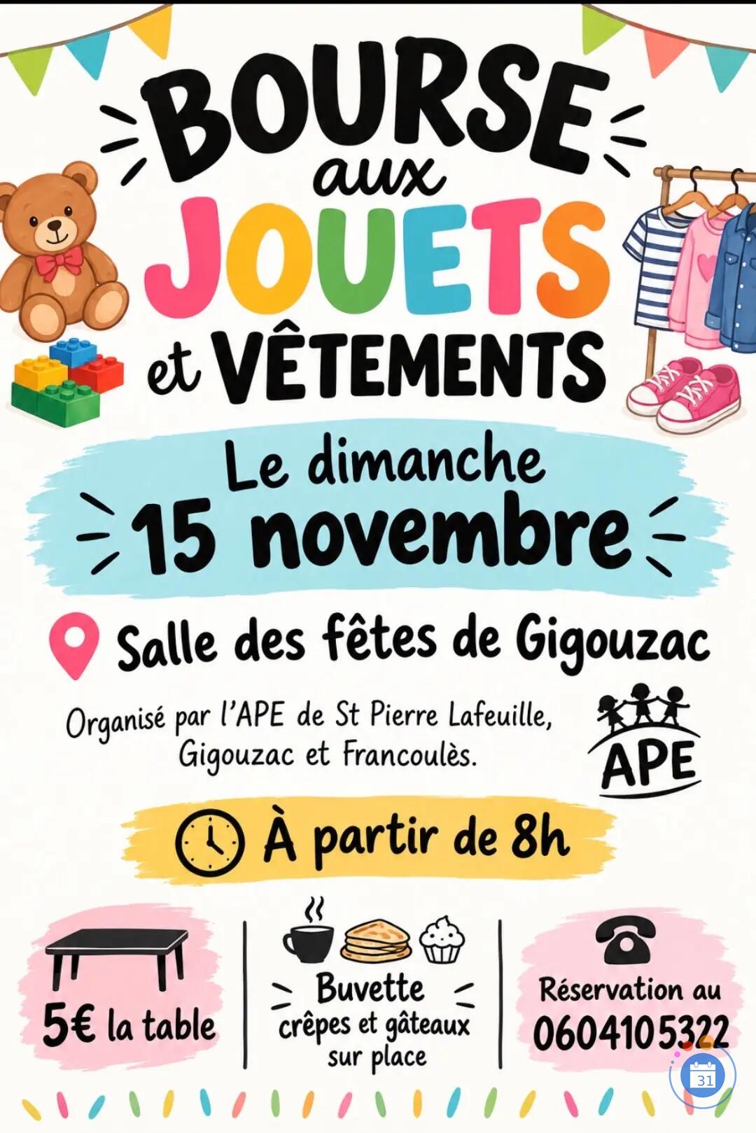 Image Bourses aux jouets et vêtements (photo 1)
