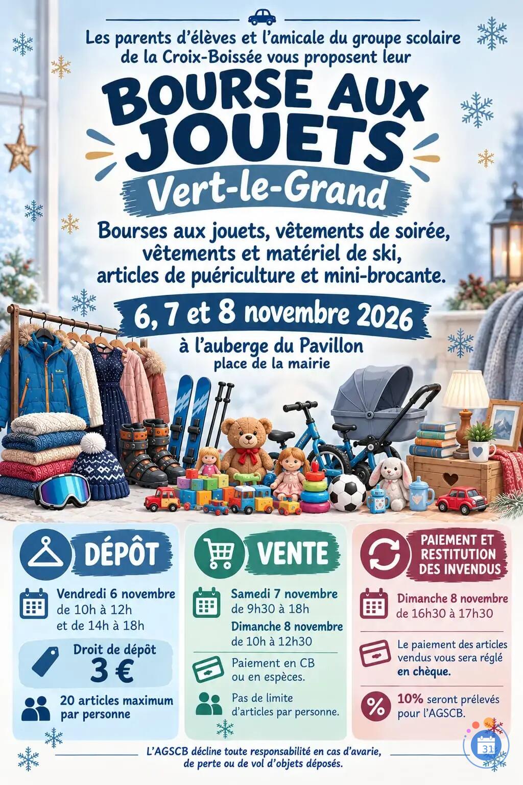 Image BOURSE AUX VETEMENTS (photo 1)