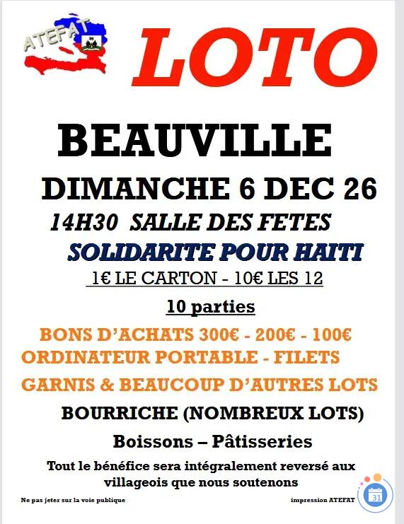 Image LOTO SOLIDARITE HAÏTI (photo 1)