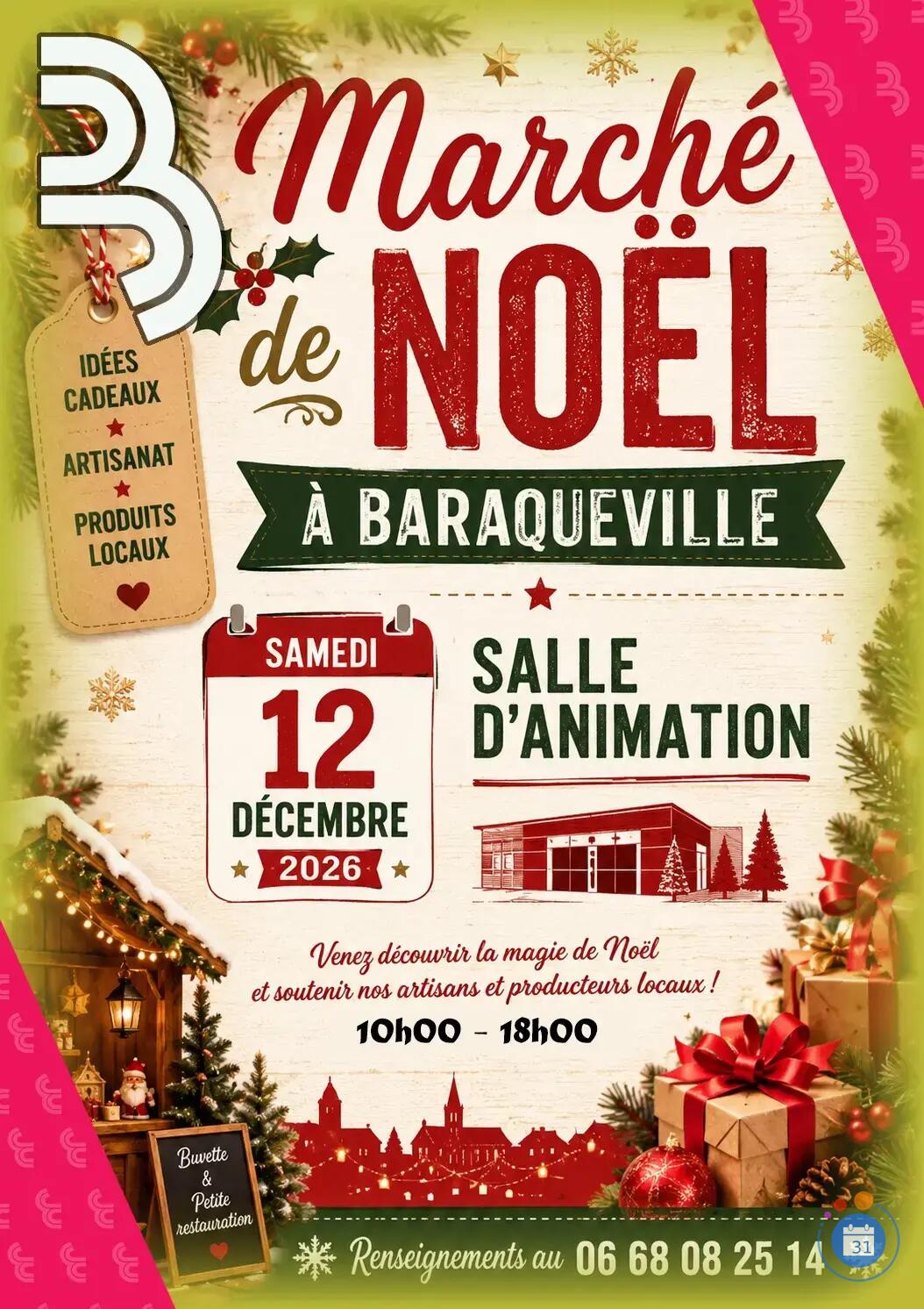 Image marché de noël baraqueville (photo 1)