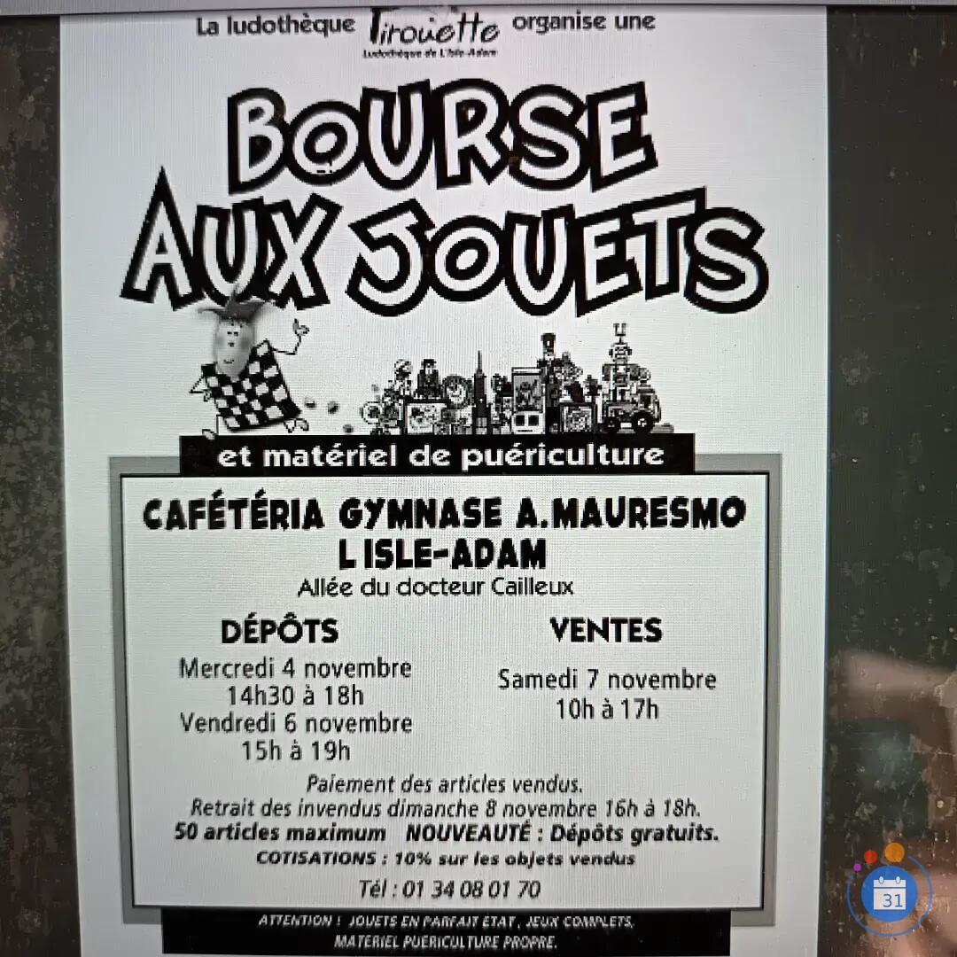 Image Bourse aux jouets et matériel de puériculture (photo 1)