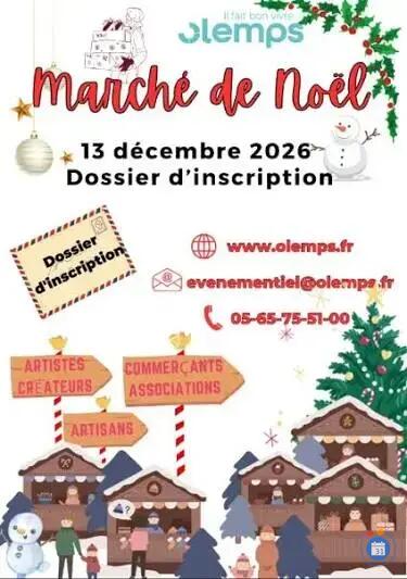 Image marché de Noël Olemps (photo 1)