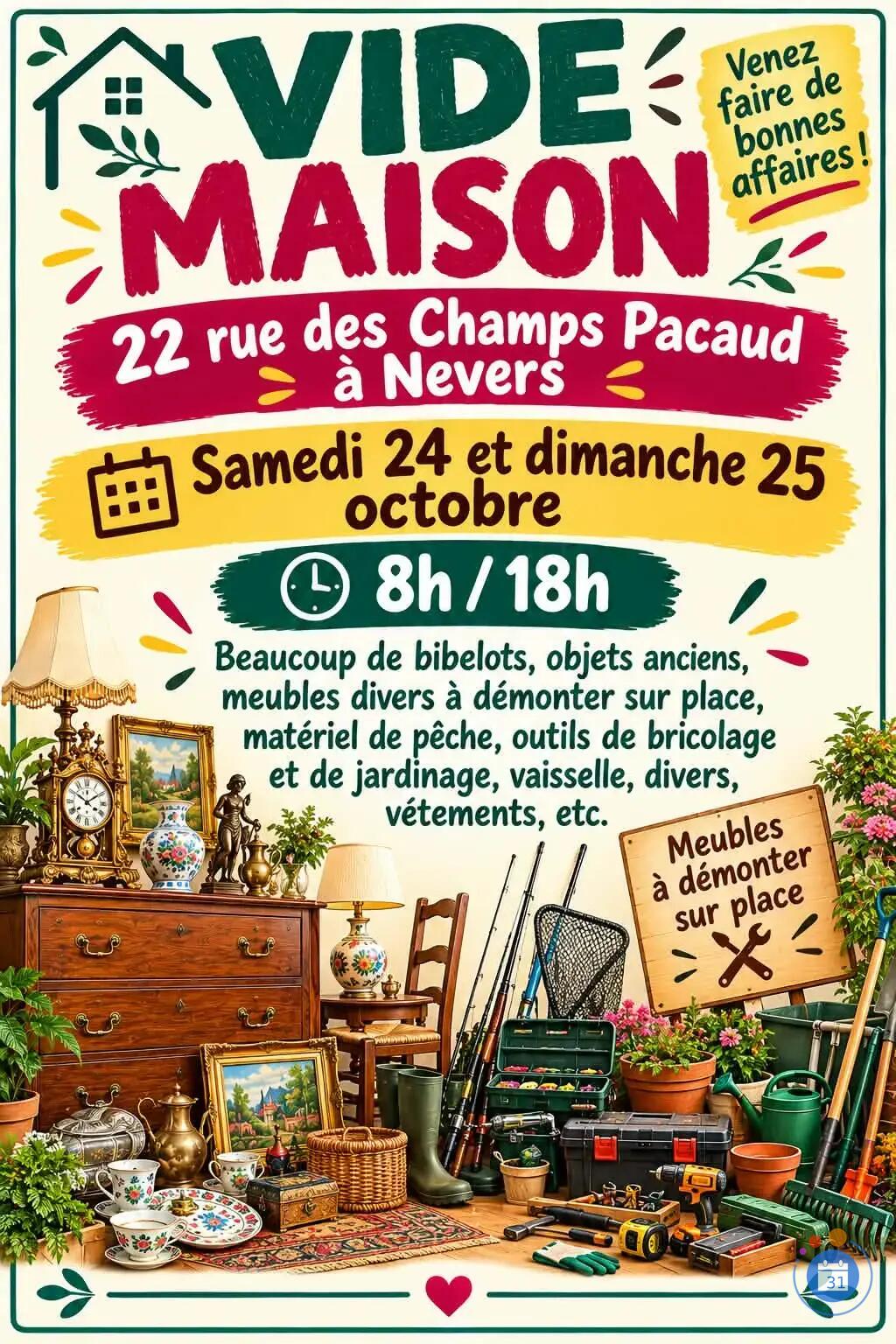 Image Vide maison avant vente de celle-ci. (photo 1)