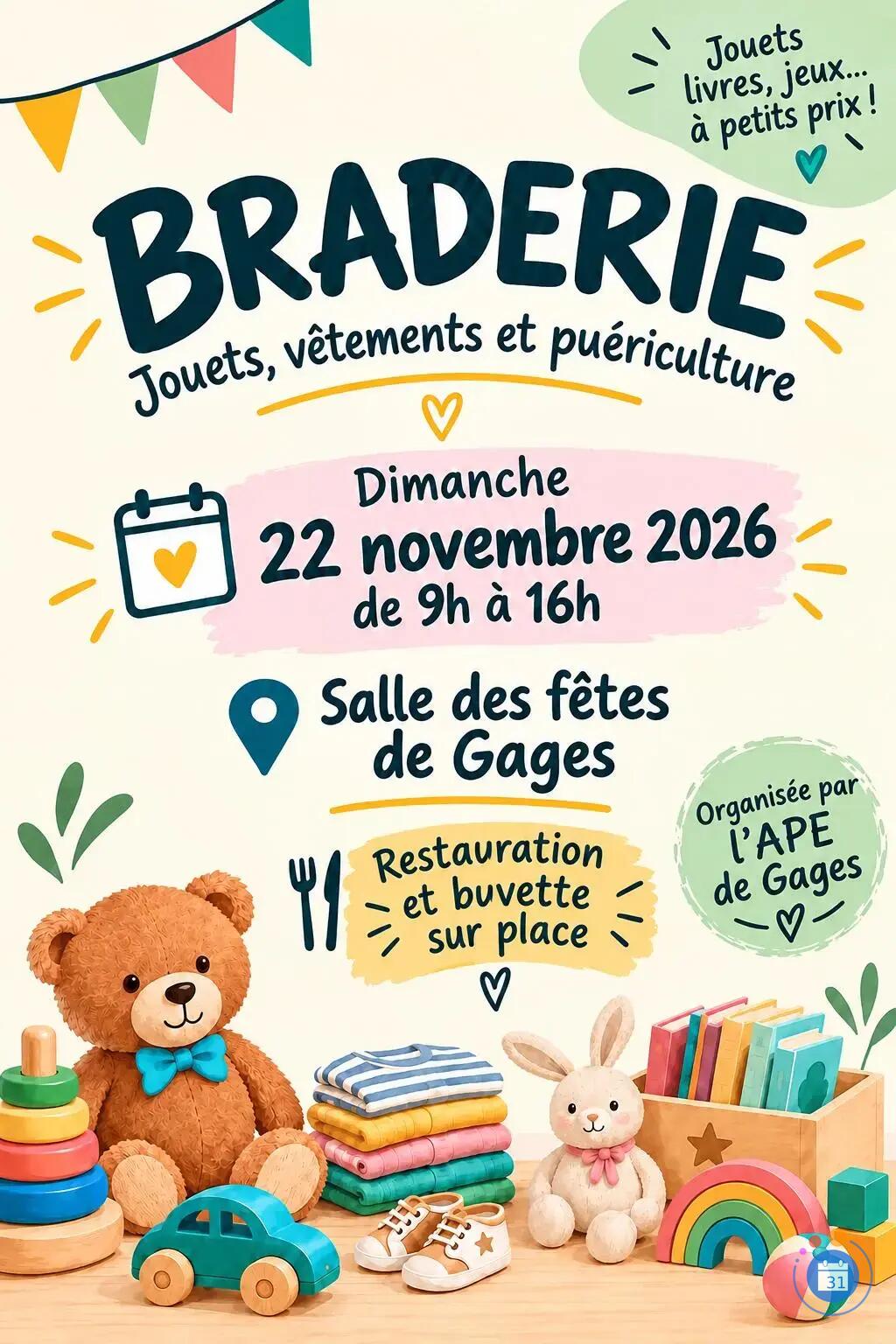 Image Bourse aux jouets, vêtements et puériculture (photo 1)