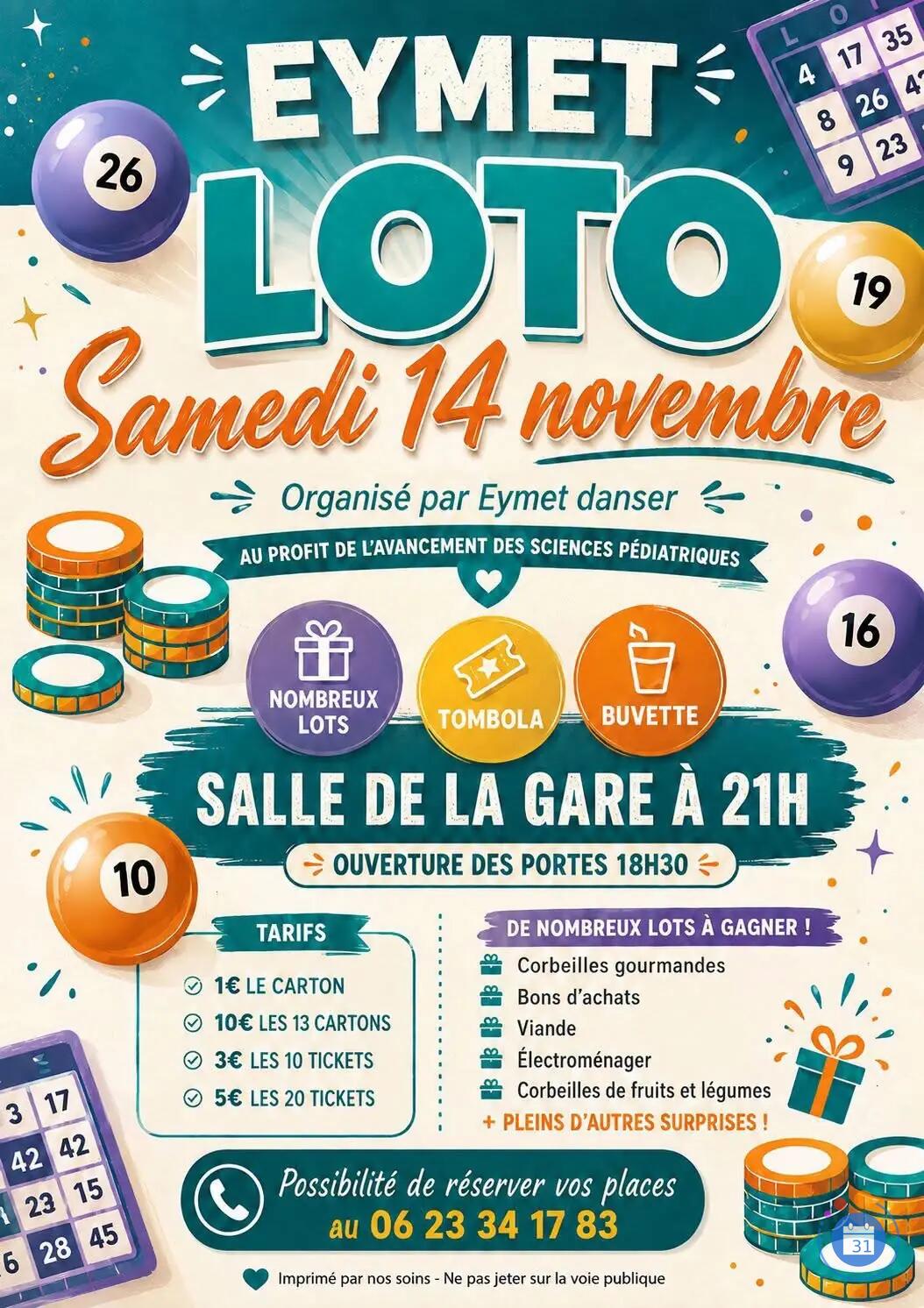 Image Loto de l’association Eymet Danser (photo 1)