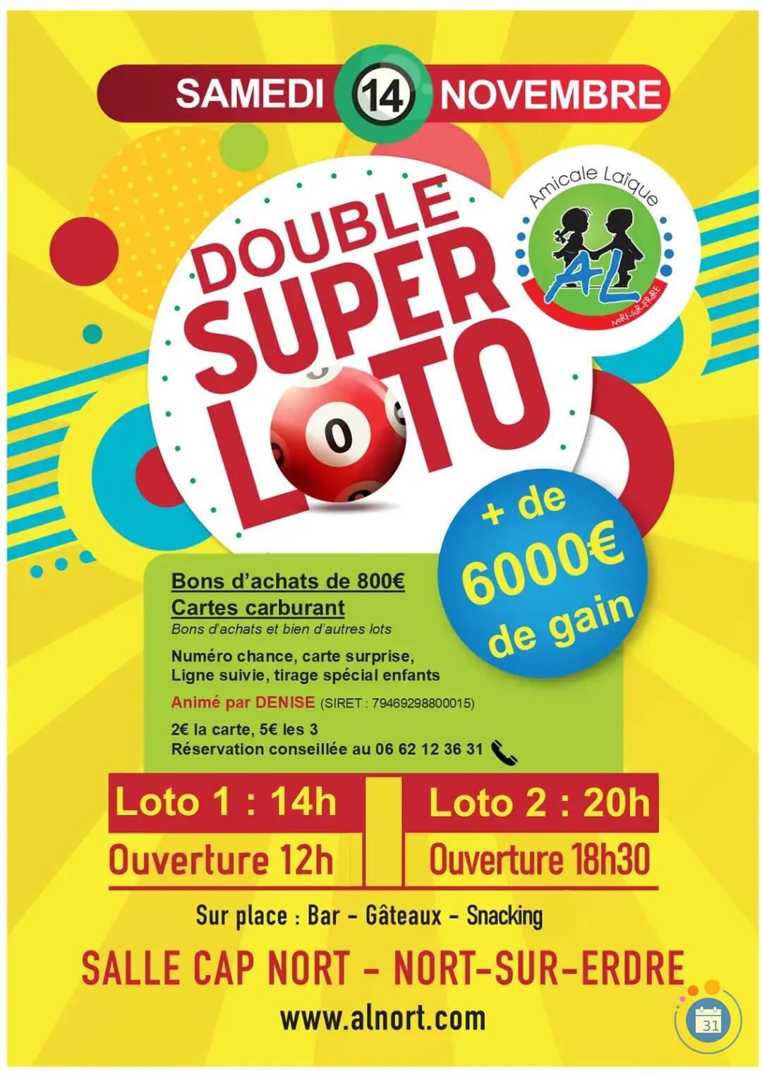 Image Double Super Loto (photo 1)