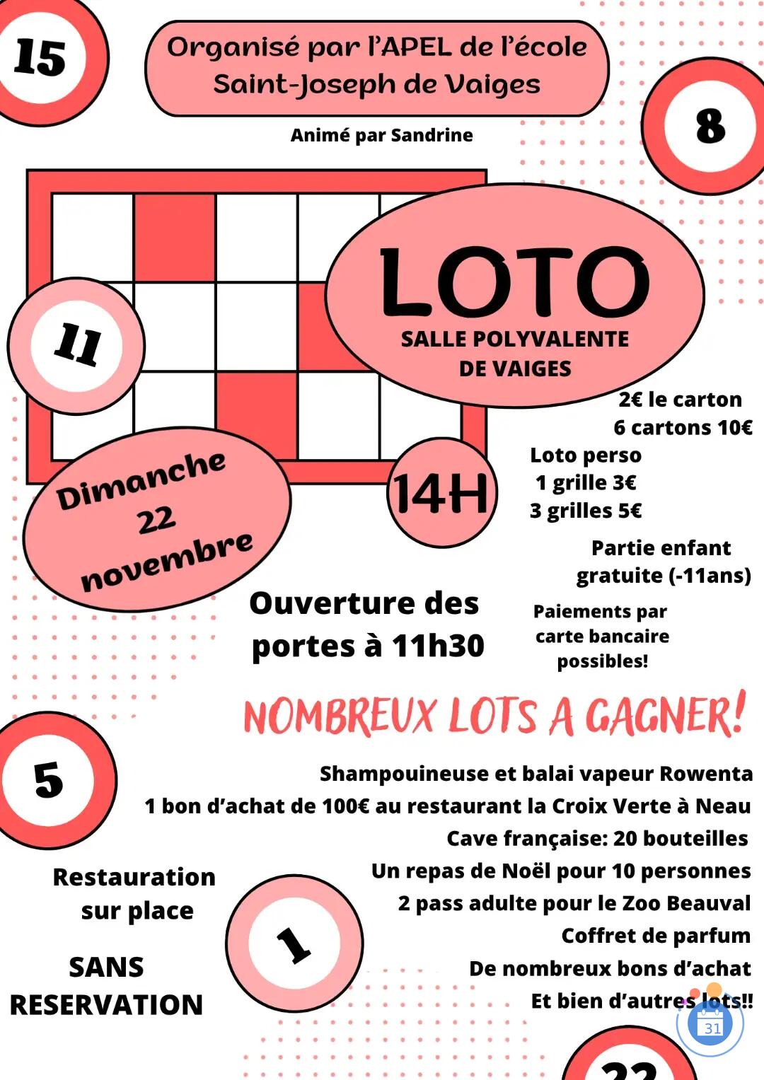 Image Loto de noël (photo 1)