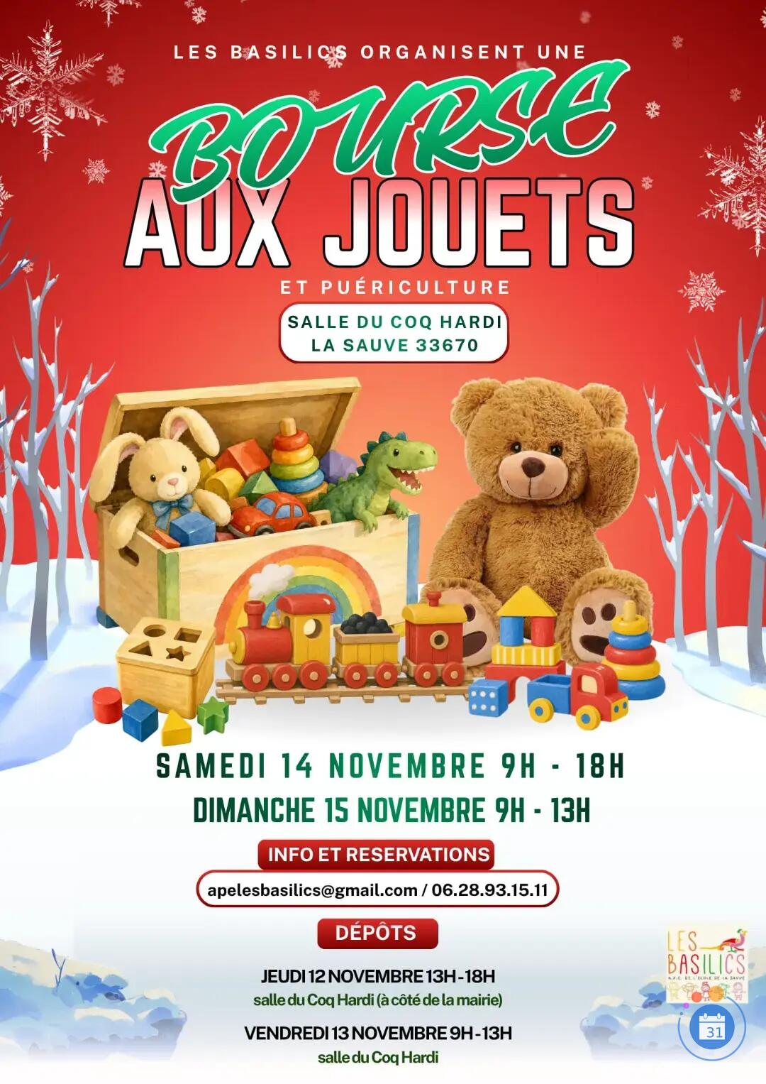 Image Bourse jouets,livres et puériculture (photo 1)