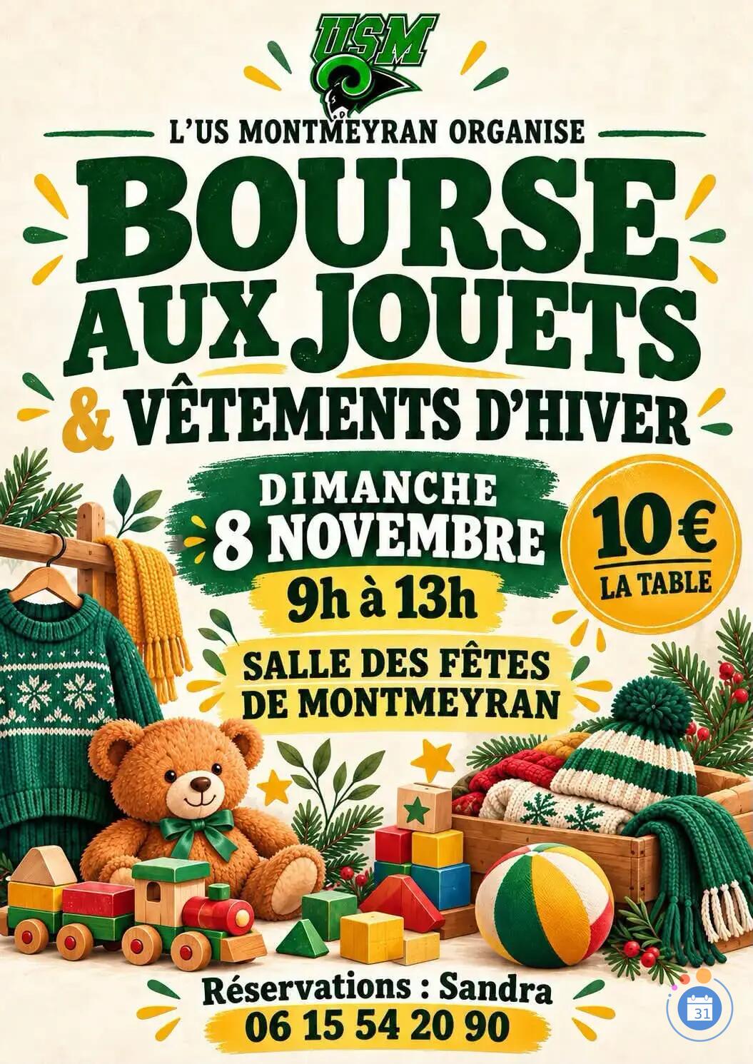Image Bourse vêtement hiver et jouets (photo 1)