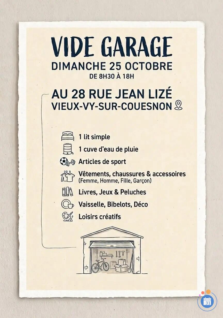 Image Vide garage (photo 1)