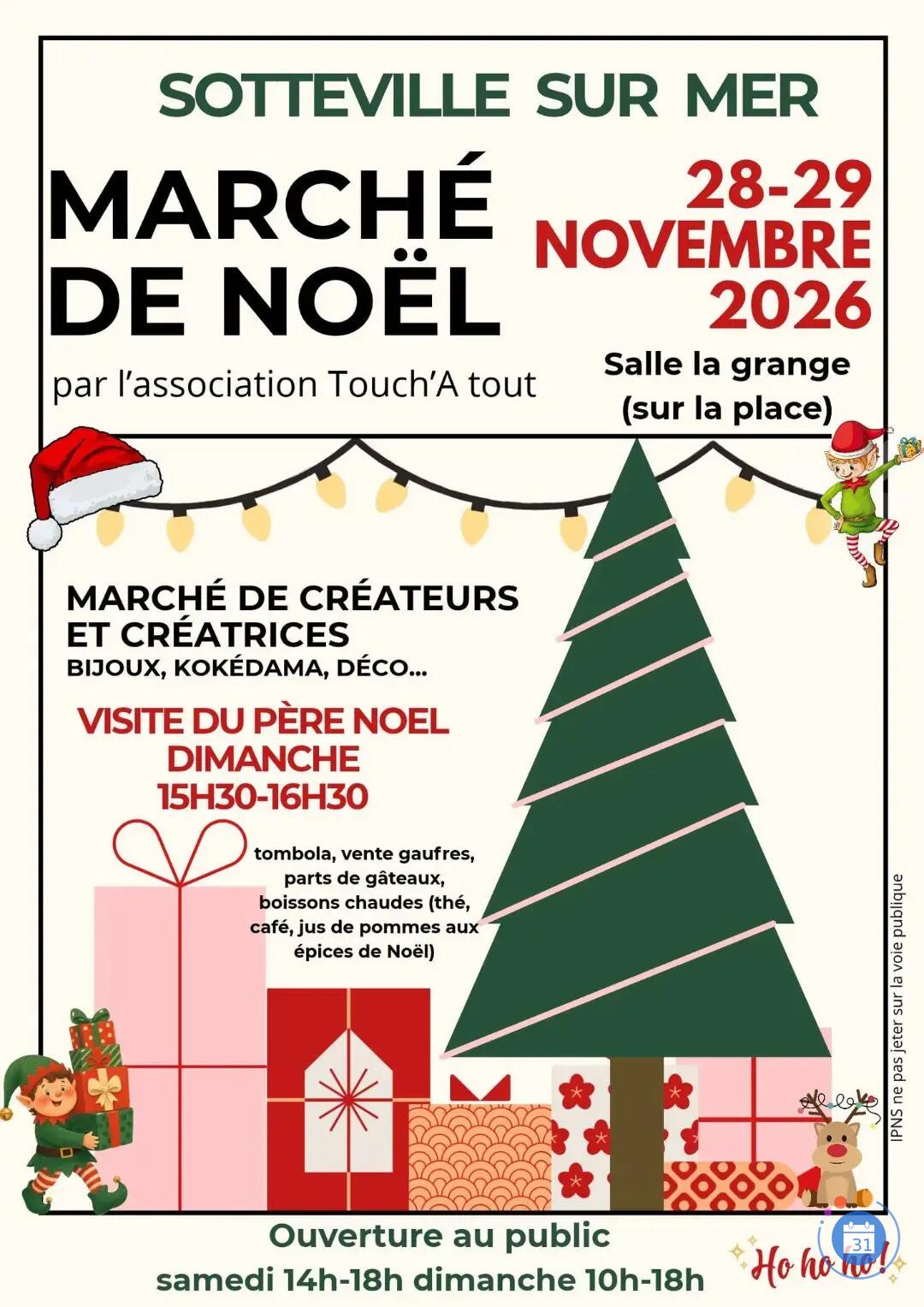 Image Marché de Noël - Asso Touch'A tout (photo 1)