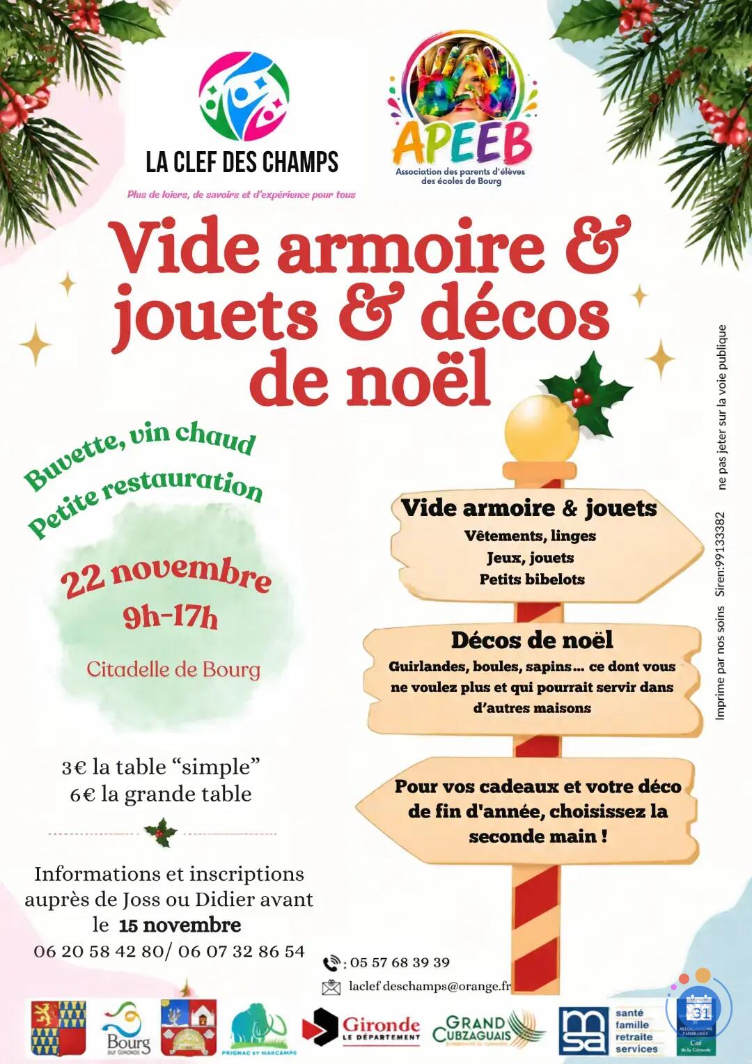 Image vide armoire & jouets & deco de noel (photo 1)