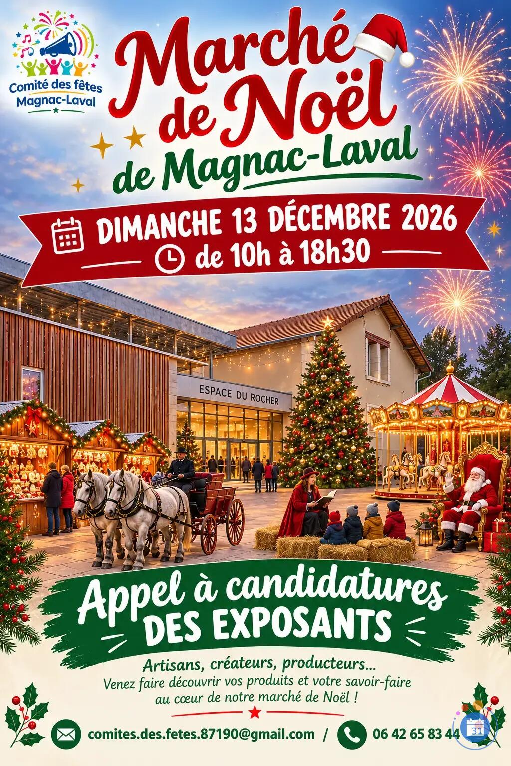 Image Marché de Noël de Magnac-Laval (photo 1)