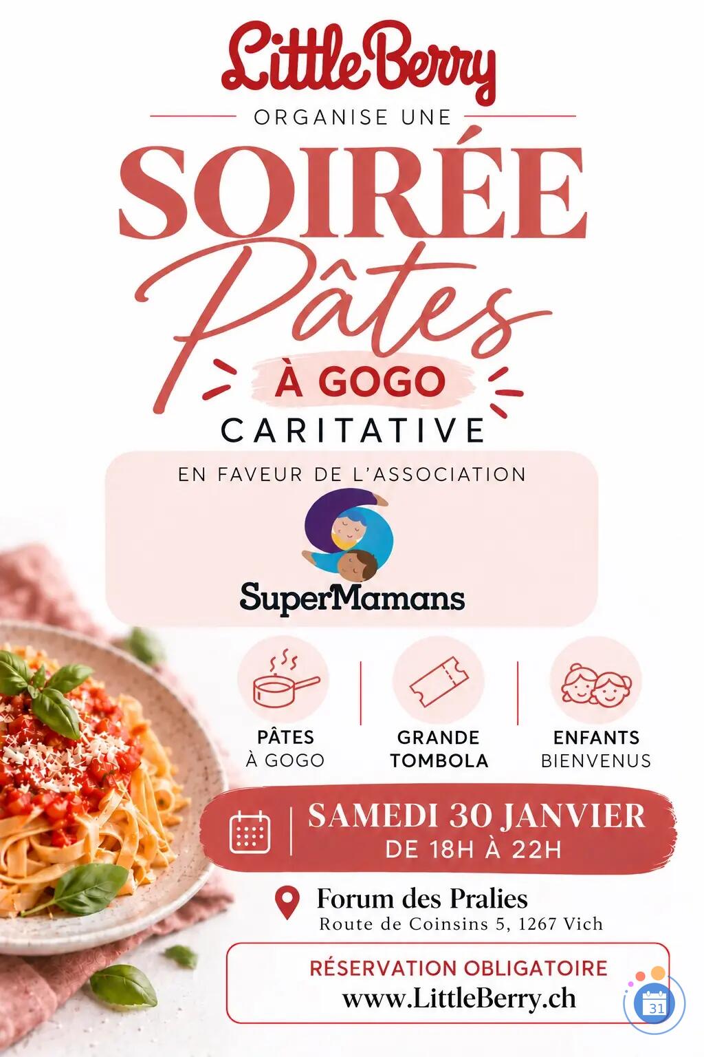 Image Soirée « pâtes à gogo » (photo 1)
