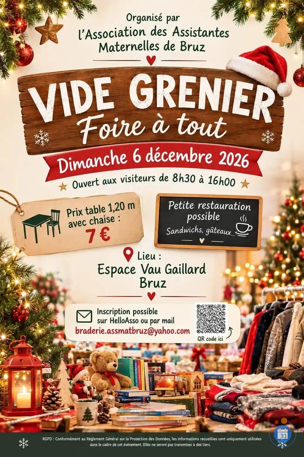 Image VIDE GRENIER FOIRE A TOUT (photo 1)