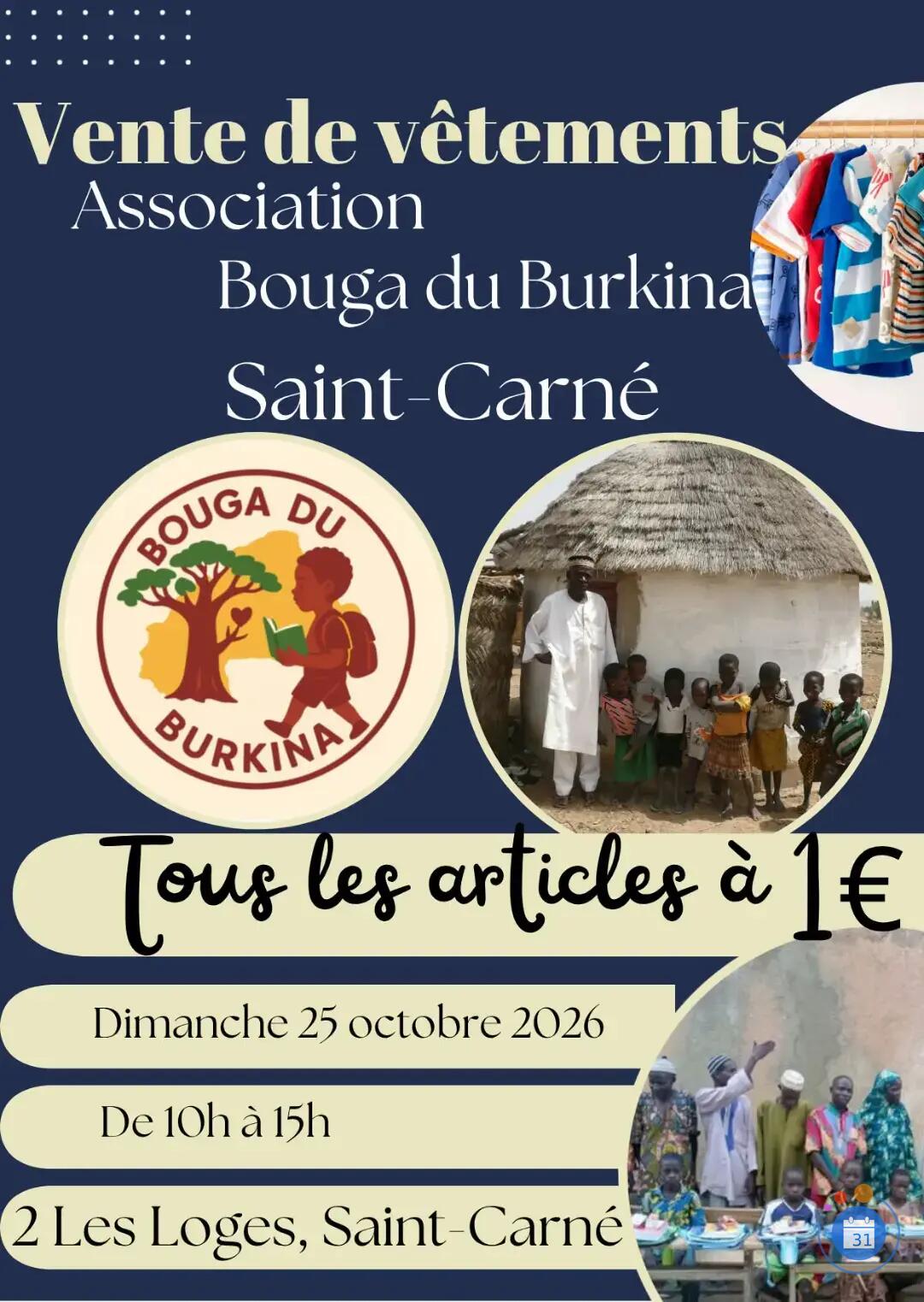 Image Vente de vêtements de bouga du Burkina (photo 1)