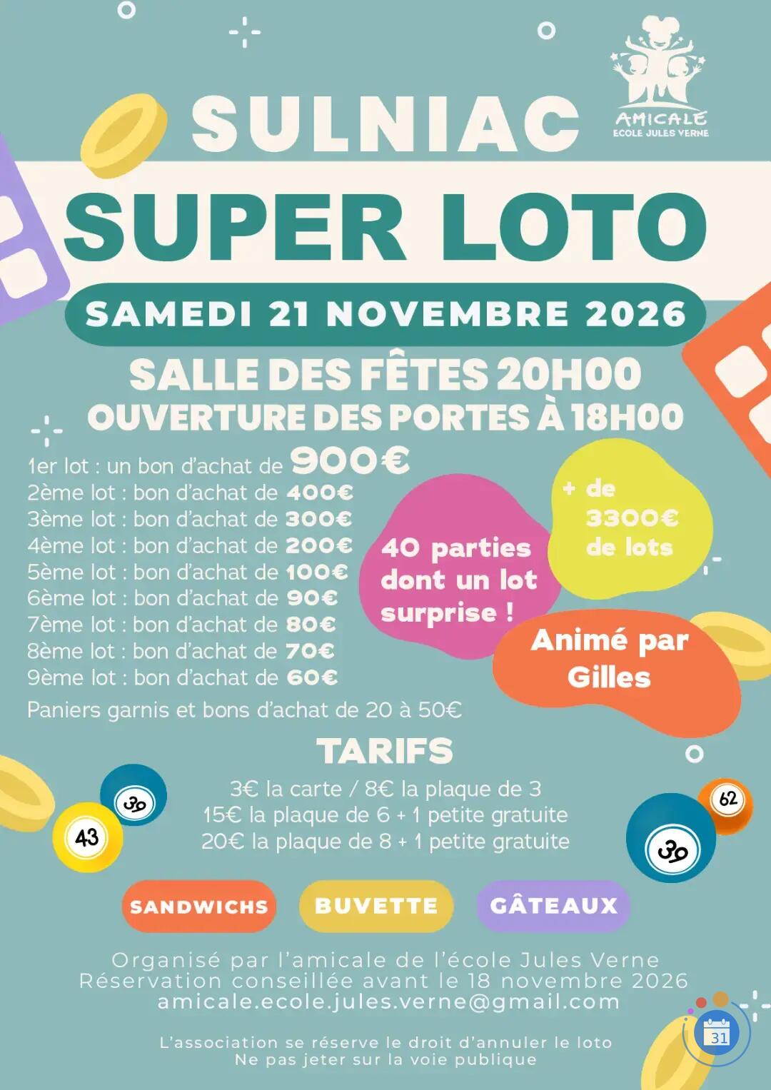 Image Super loto animé par Gilles (photo 1)