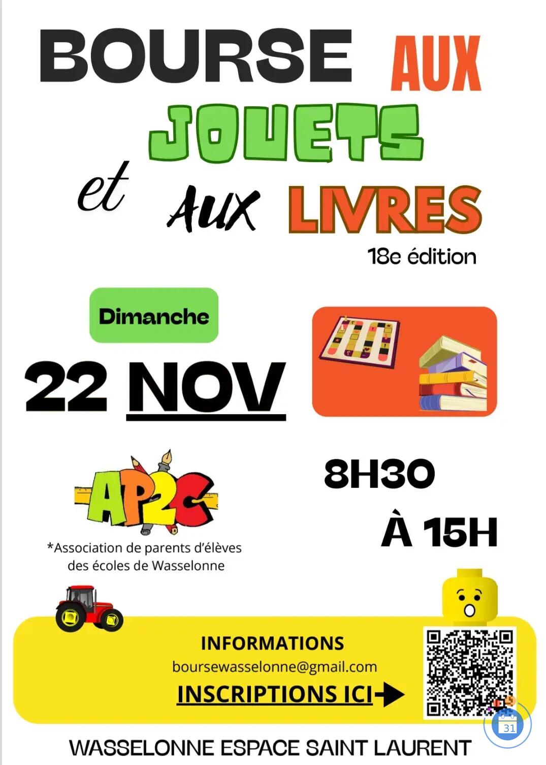 Image 18ème bourse aux jouets et aux livres (photo 1)