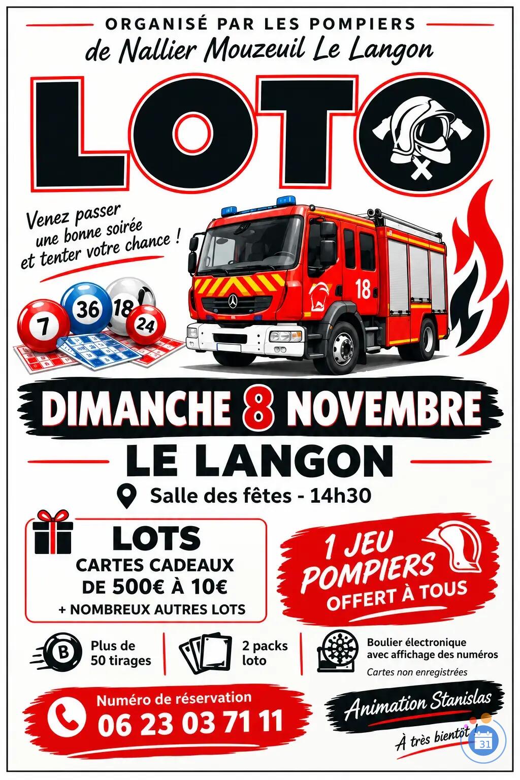 Image Après midi amination Loto avec packs (photo 1)