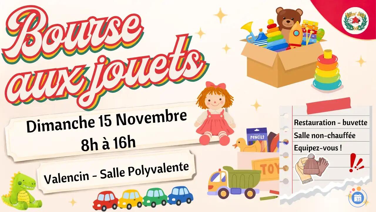 Image BOURSE AUX JOUETS - Valen'Jeux (photo 1)