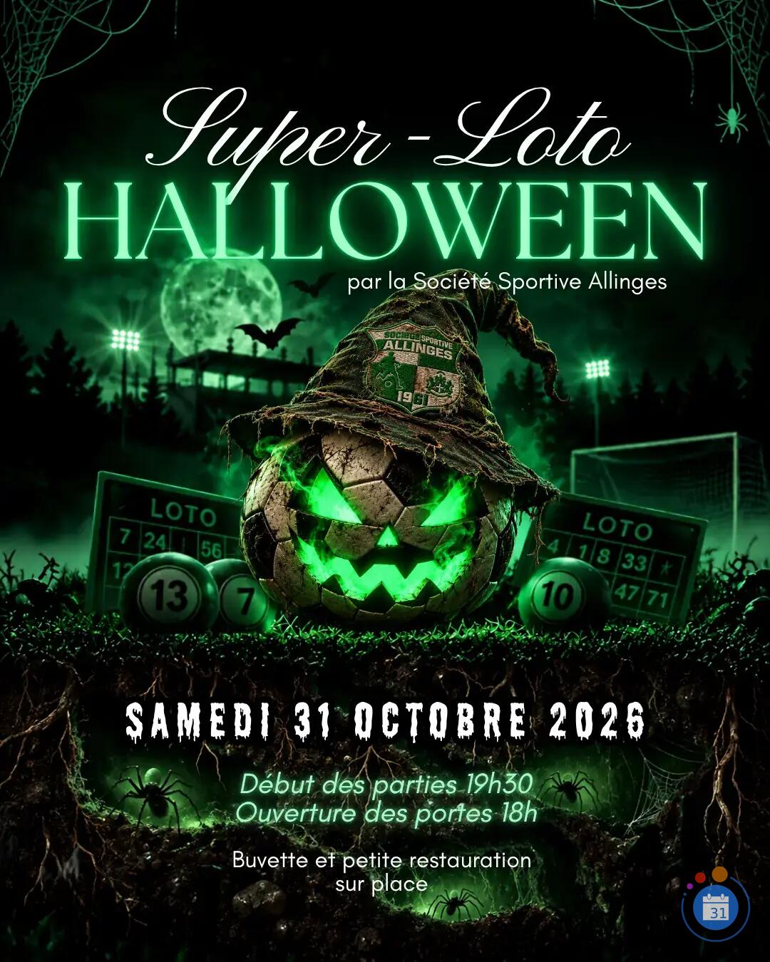 Image Super Loto d'Halloween STE.S Allinges (photo 1)