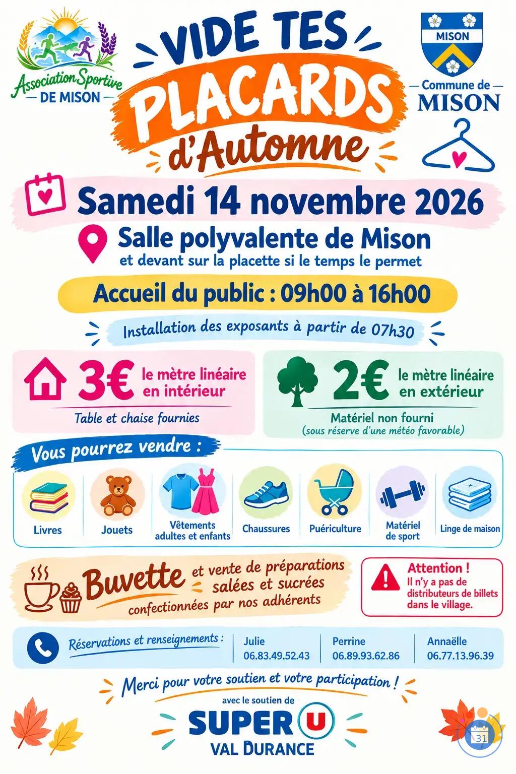 Image Vide tes placards d'Automne (photo 1)