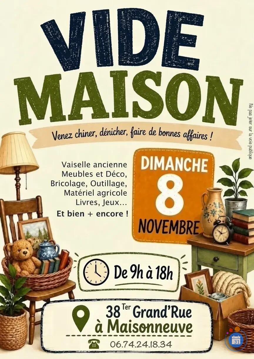 Image Vide Maison à la Ferme (photo 1)