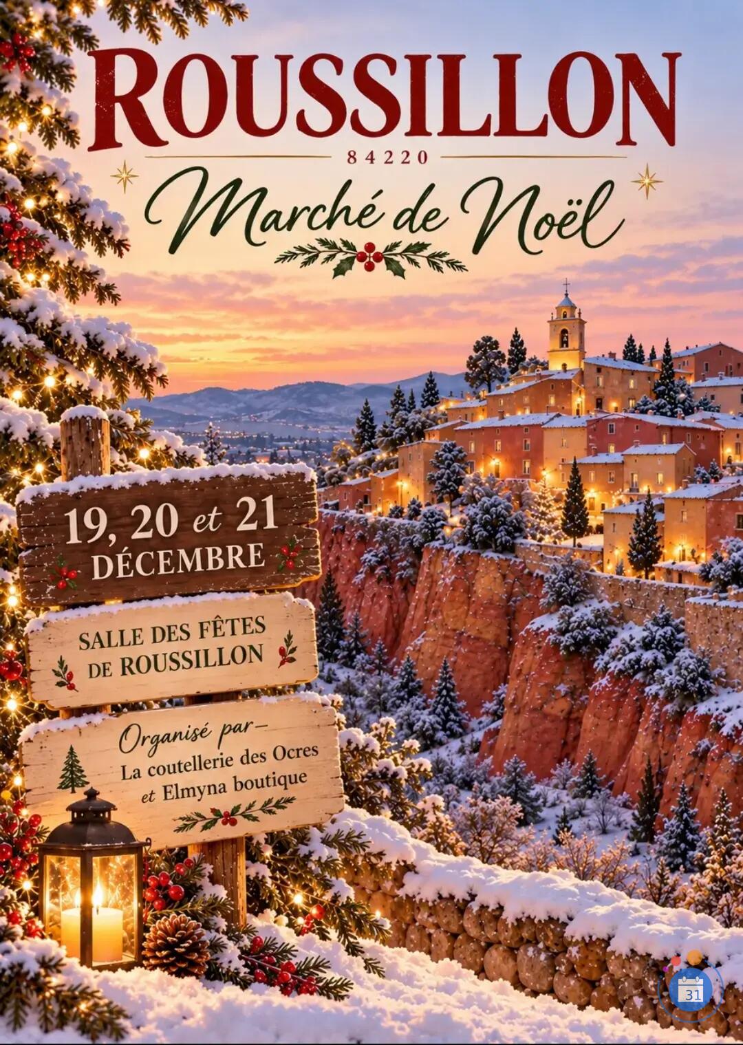 Image Marché de Noël de Roussillon 84220 (photo 1)