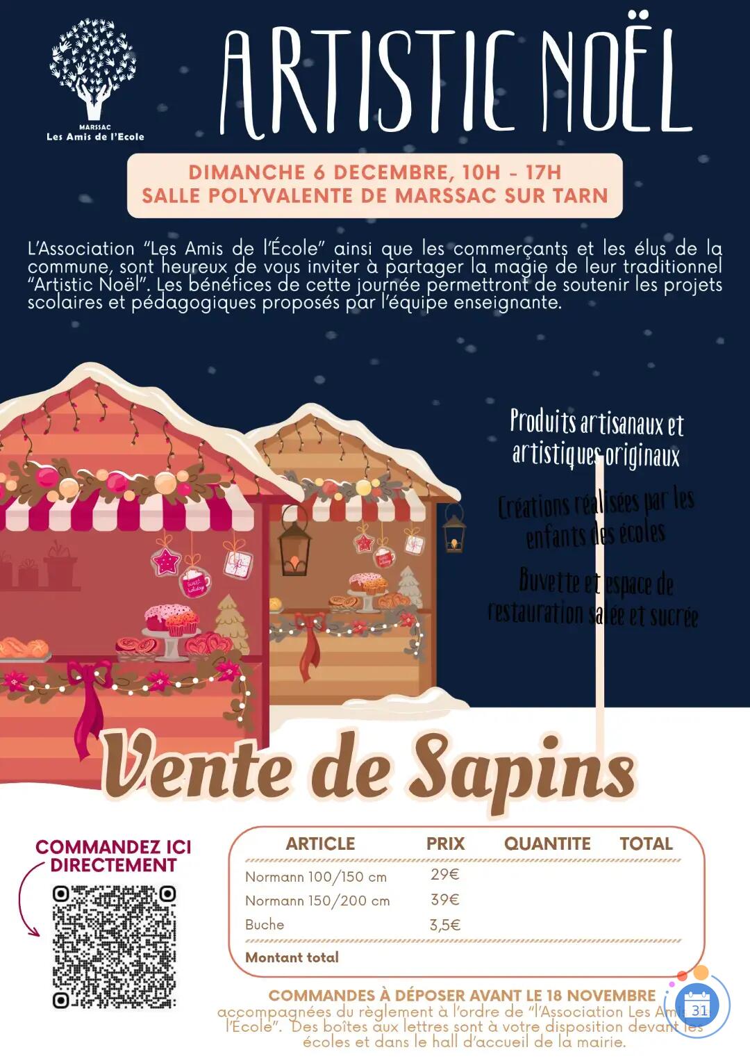 Image Marché de Noel de Marssac Sur Tarn (photo 1)