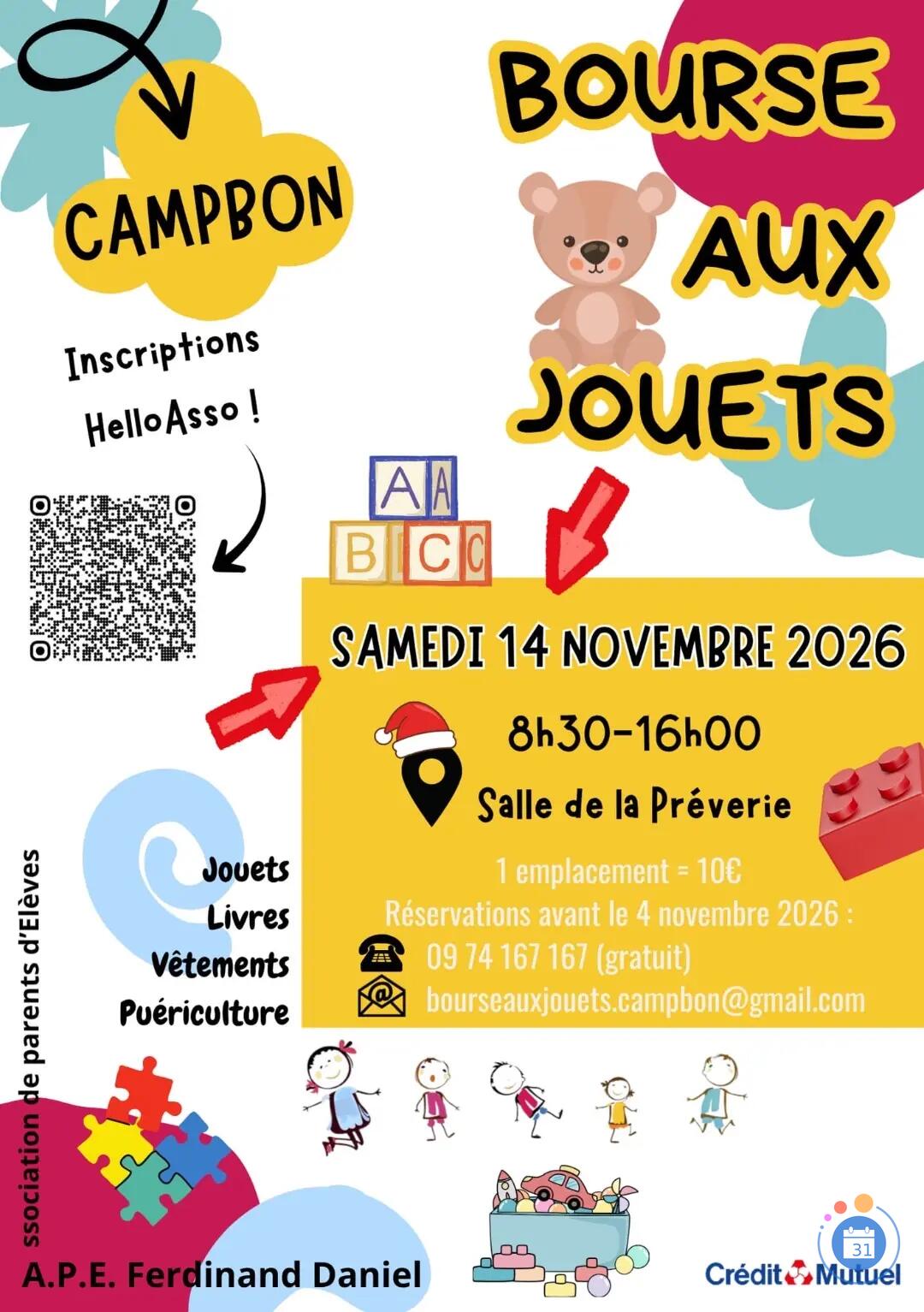 Image Bourse aux jouets - APE Ferdinand Daniel (photo 1)