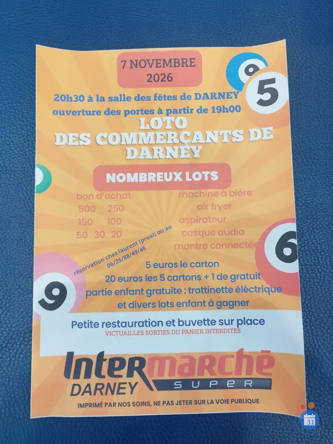 Image Loto des commerçants de darney (photo 1)