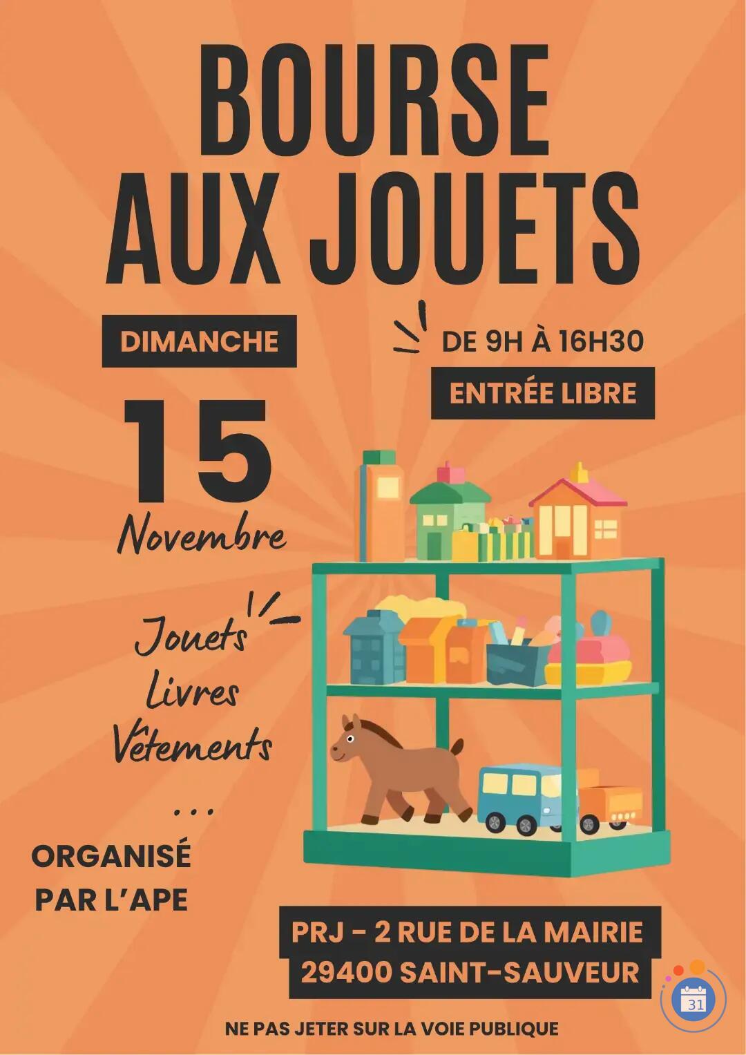 Image Bourse aux jouets et aux vêtements (photo 1)