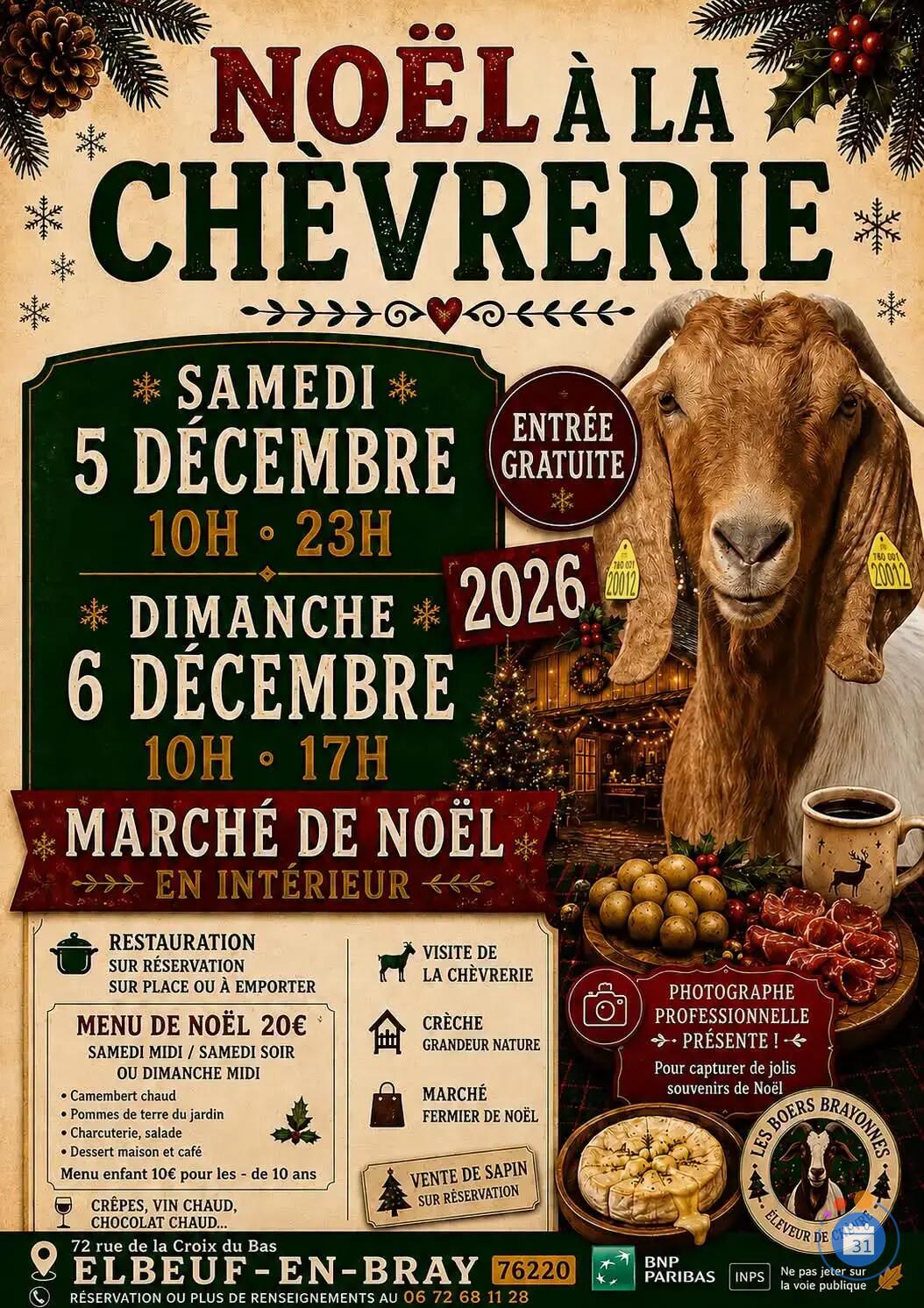 Image Noël à la chèvrerie (photo 1)