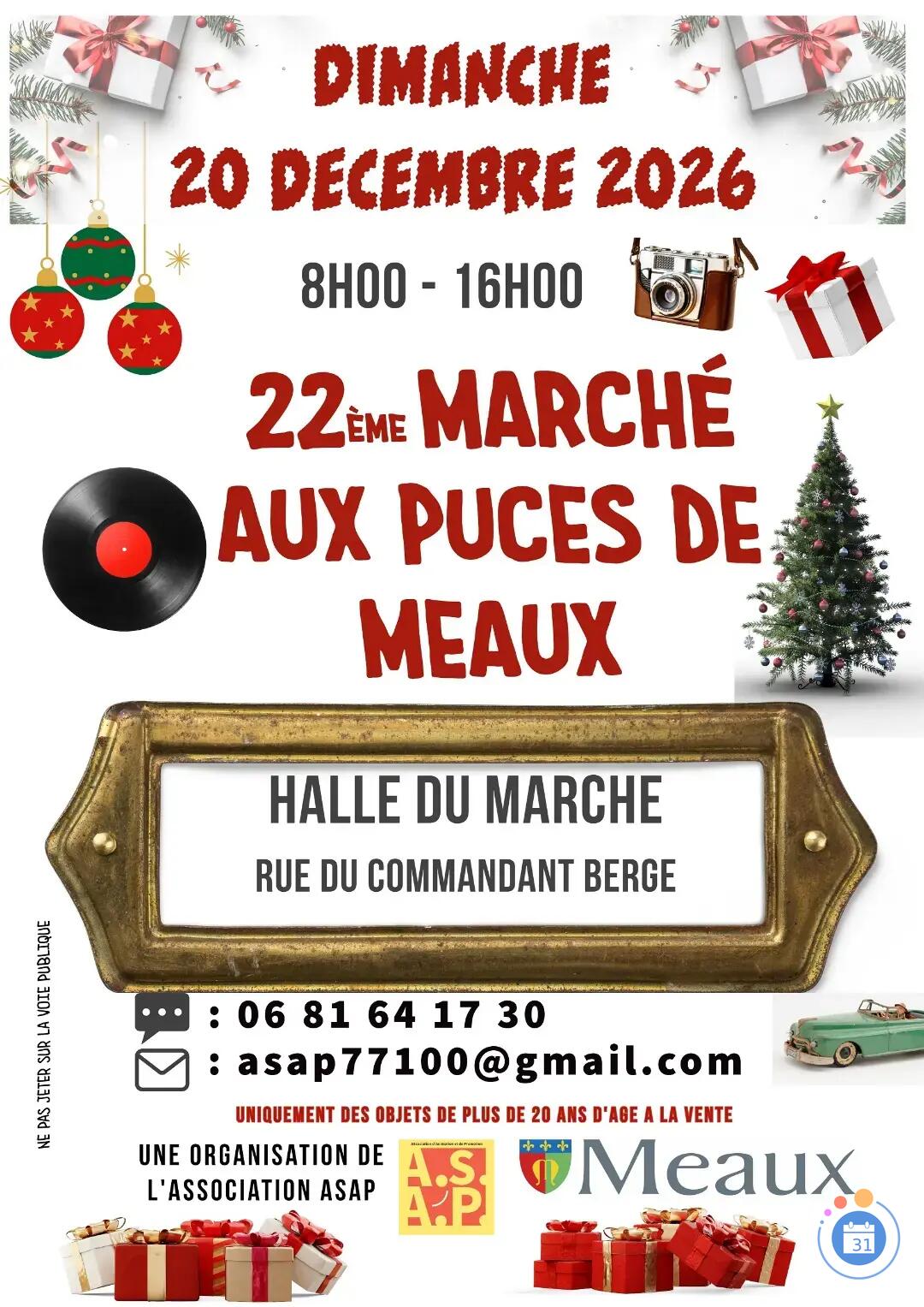 Image 22ème MARCHE AUX PUCES DE MEAUX (photo 1)