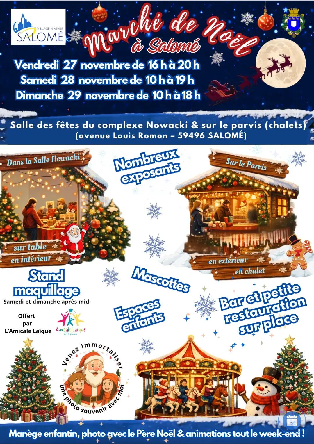 Image marché de Noël 2026 (photo 1)