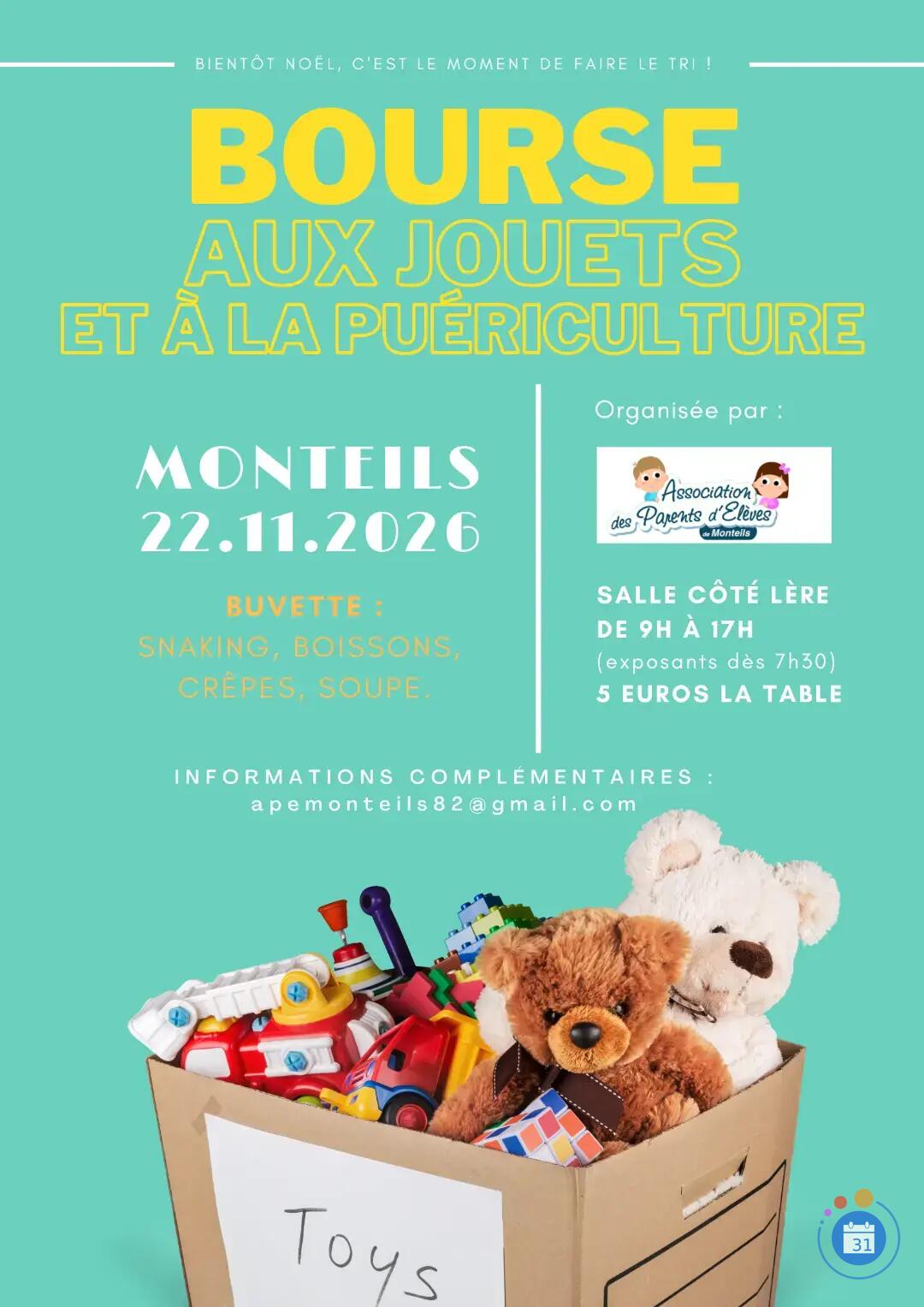 Image Bourse aux jouets et à la puériculture (photo 1)