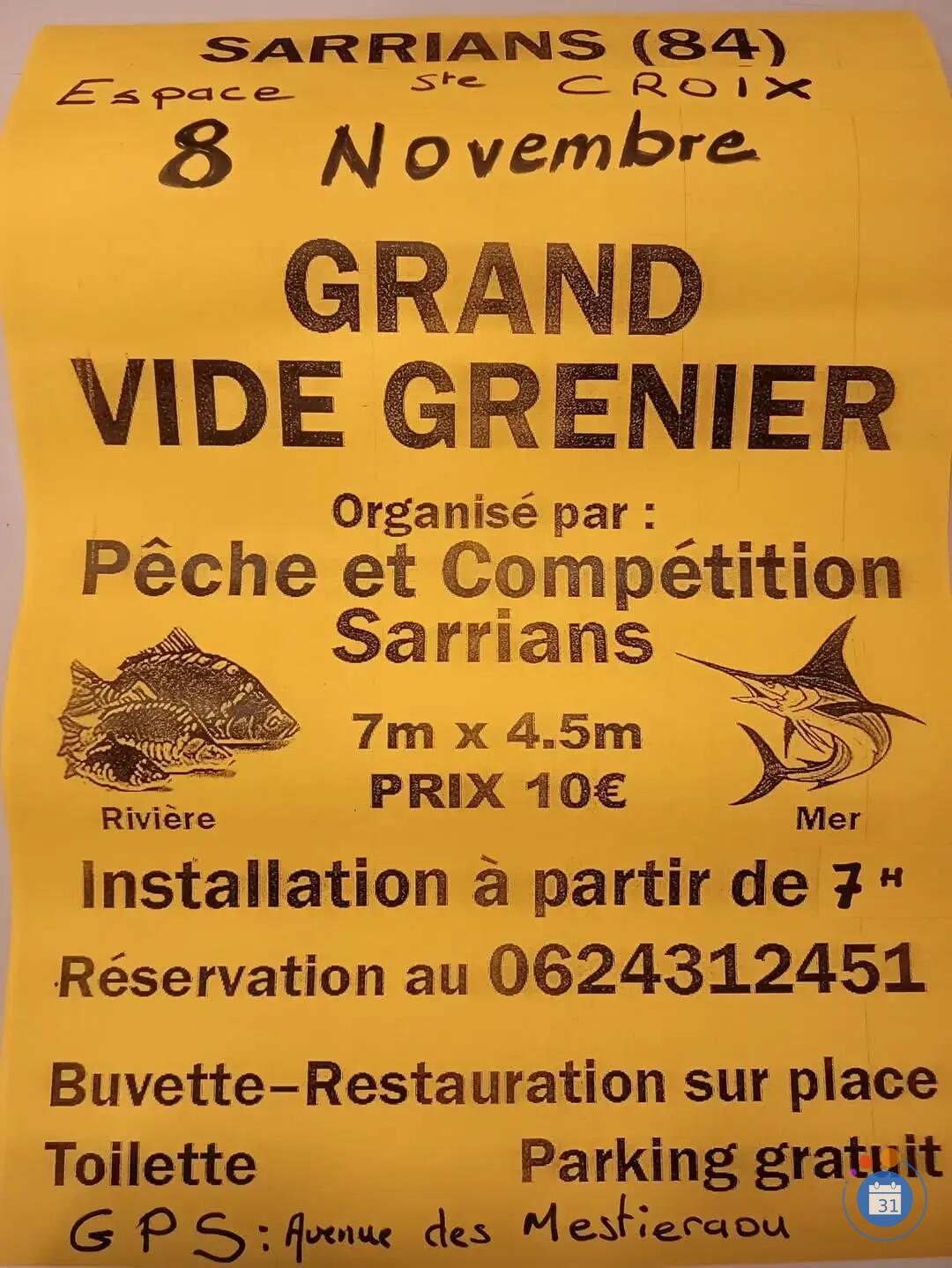 Image Vide grenier de la pêche compétition (photo 1)
