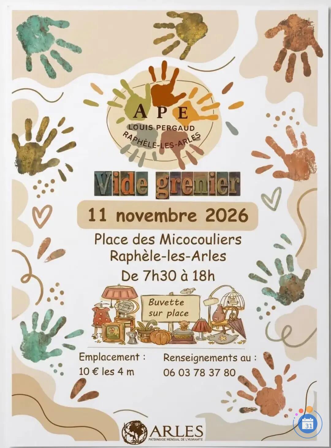 Image Vide grenier de l'APE Louis Pergaud (photo 1)