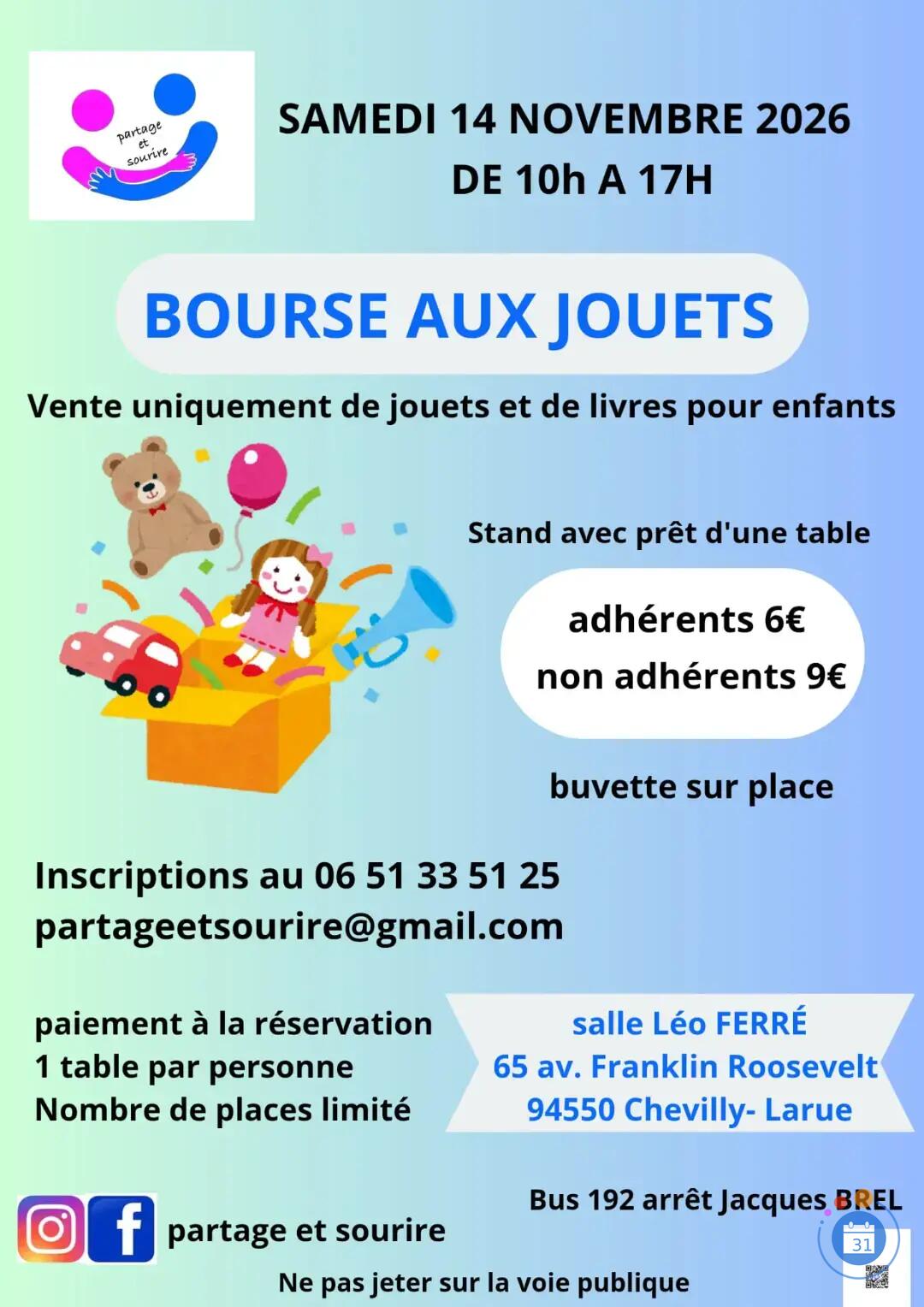 Image Bourse aux jouets (photo 1)