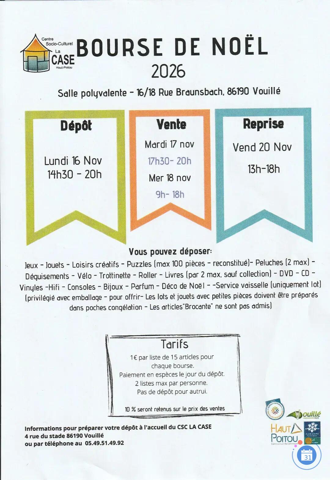 Image bourse de noel (photo 1)