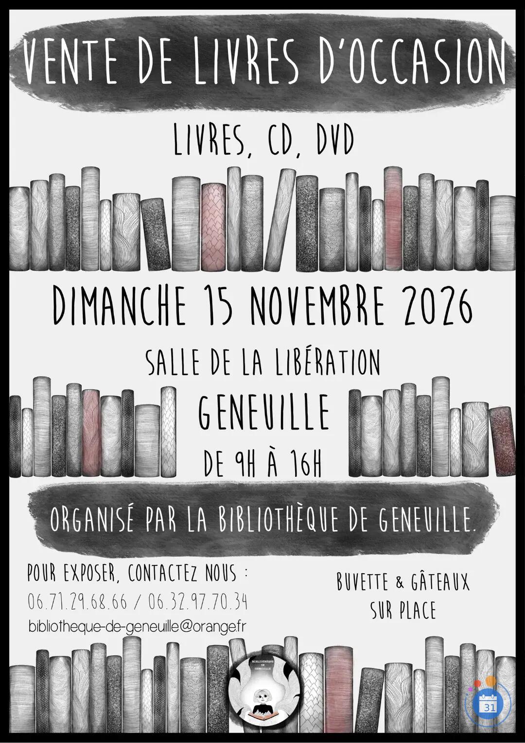 Image vente de livres d'occasion (photo 1)