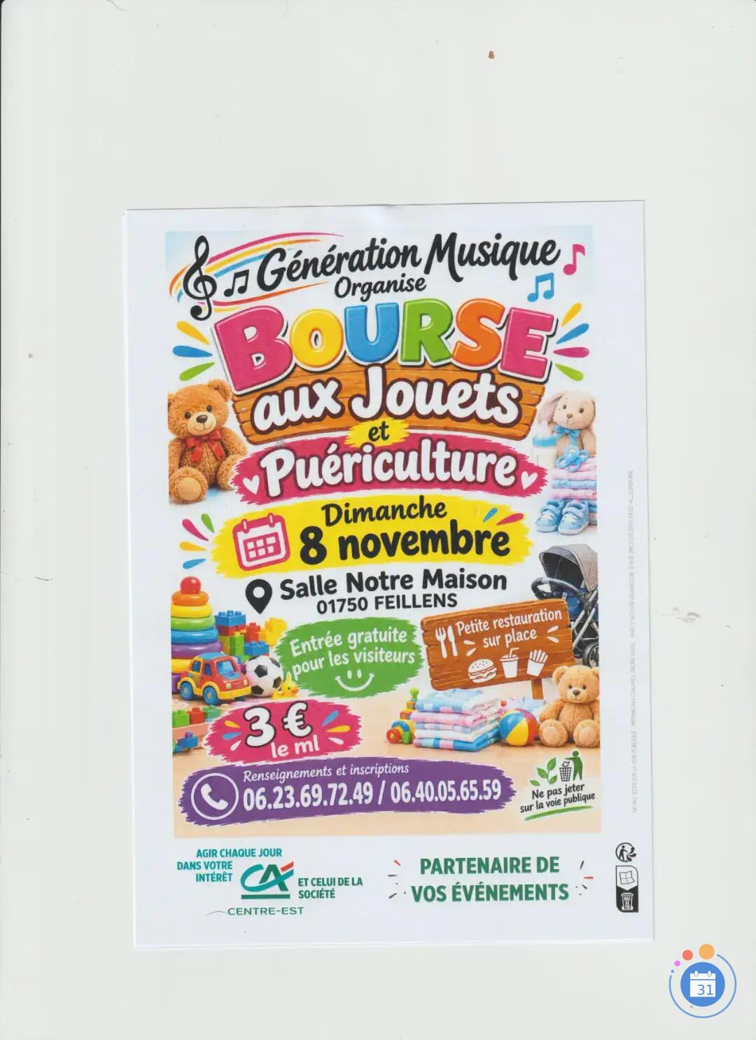 Image bourse aux jouets et puericulture (photo 1)