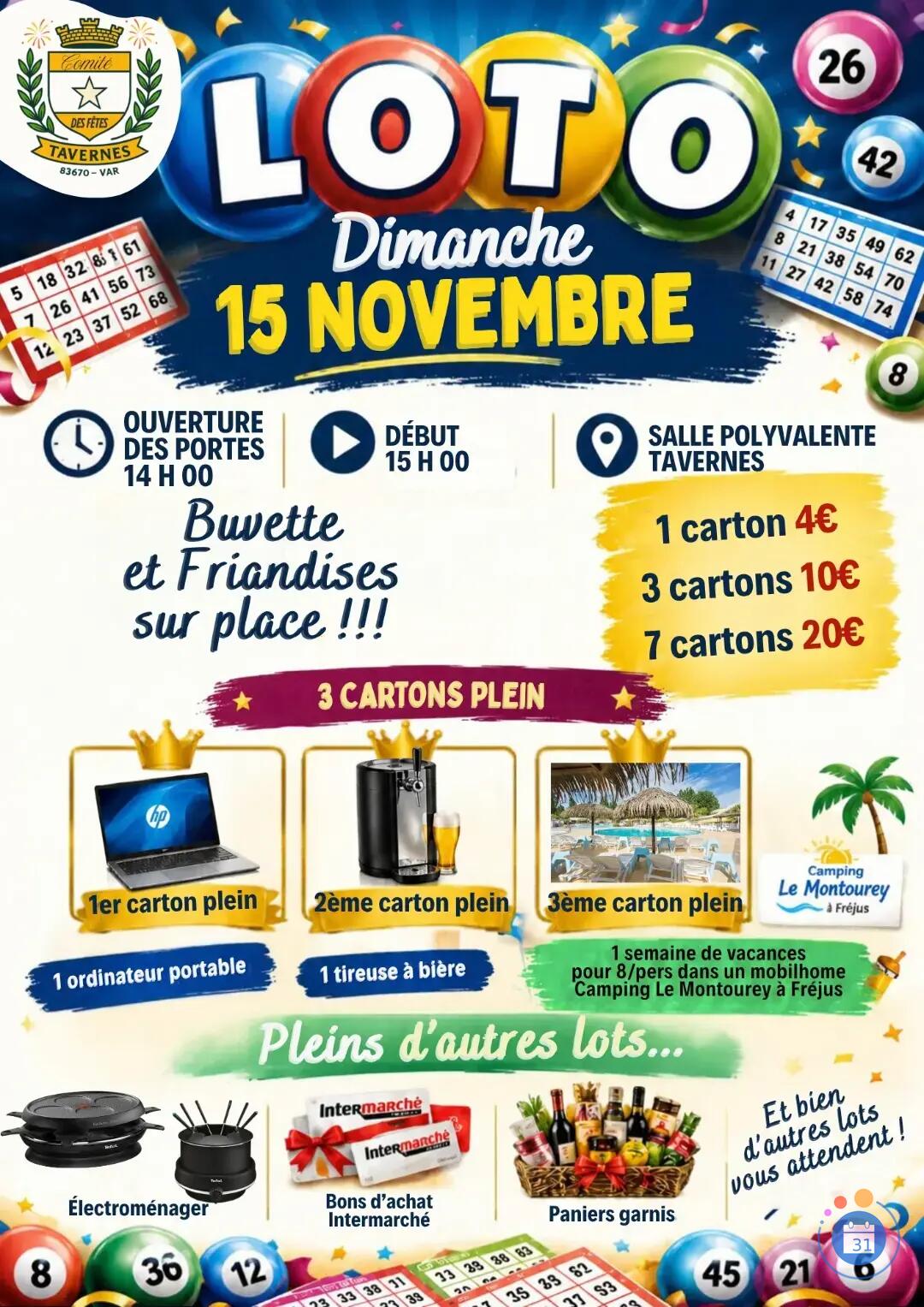 Image Loto du Comité des Fêtes (photo 1)
