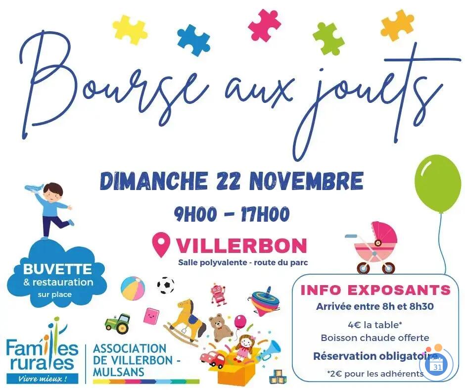 Image Bourse aux jouets de Villerbon (photo 1)