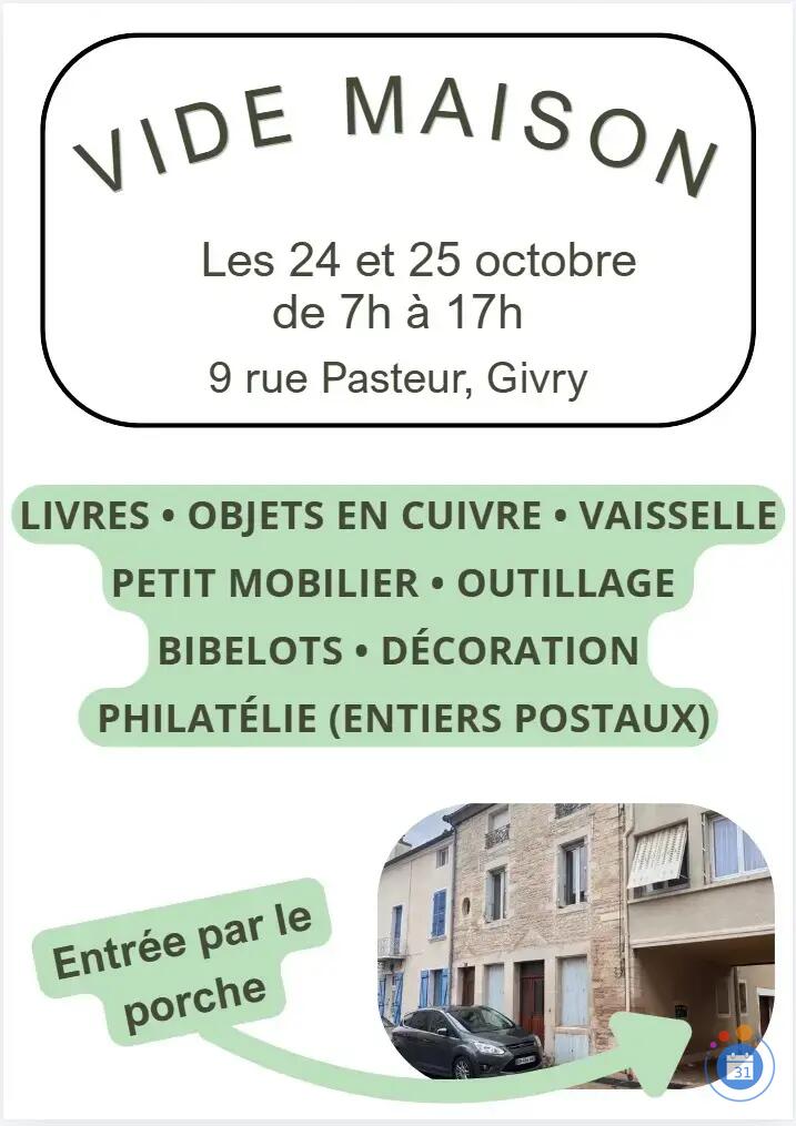Image Vide maison rue Pasteur à Givry (photo 1)