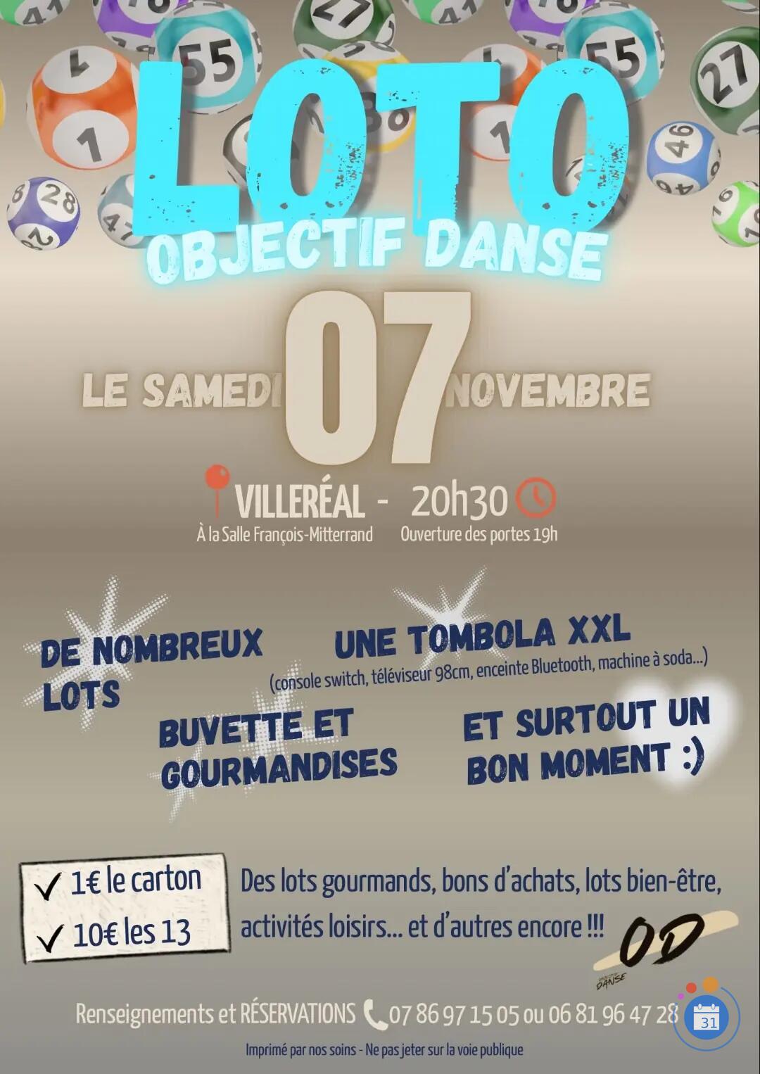 Image Loto d’Objectif Danse 🕺 (photo 1)