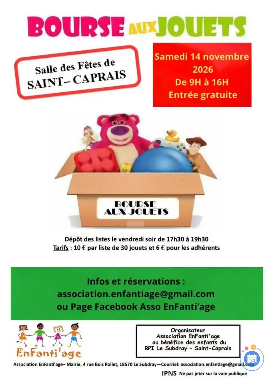 Image Bourse aux jouets (photo 1)